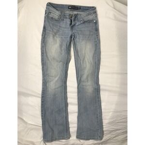 Levi's Demi Curve Low Rise Slim Skinny Girls Light Wash Blue Jeans 3/26